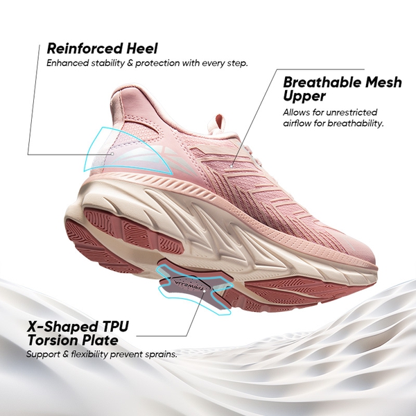 [AllSwifit 2.0] Women's Slip On Walking Sneakers - PINK - 3